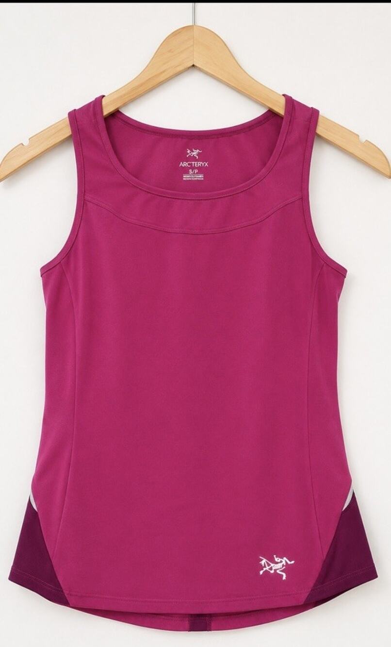 Arc’teryx Women’s M Pink Magenta Athletic Tank Top Sleeveless Running Workout